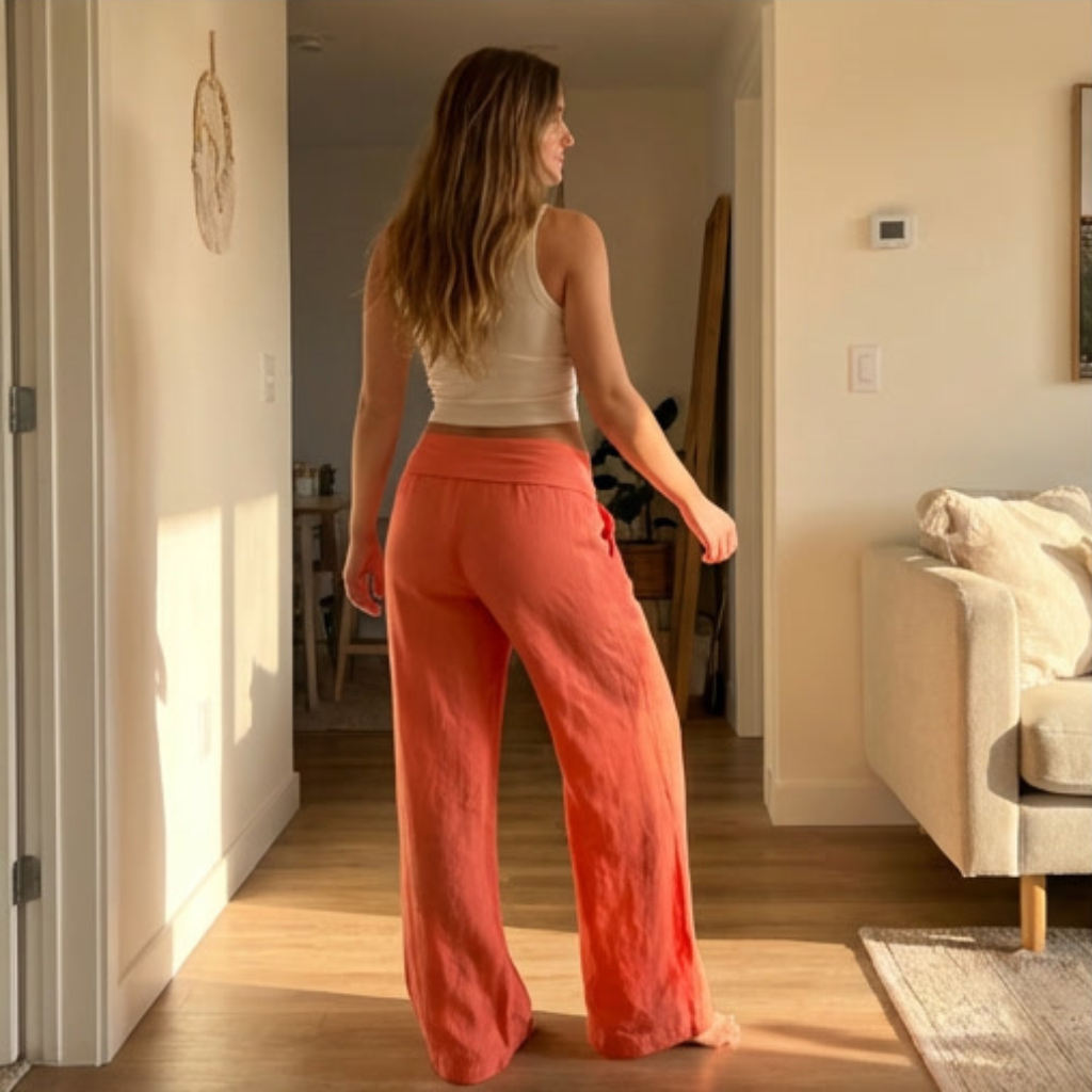 Profitez aujourd'hui seulement d'une réduction de 70 % sur le pantalon corail.