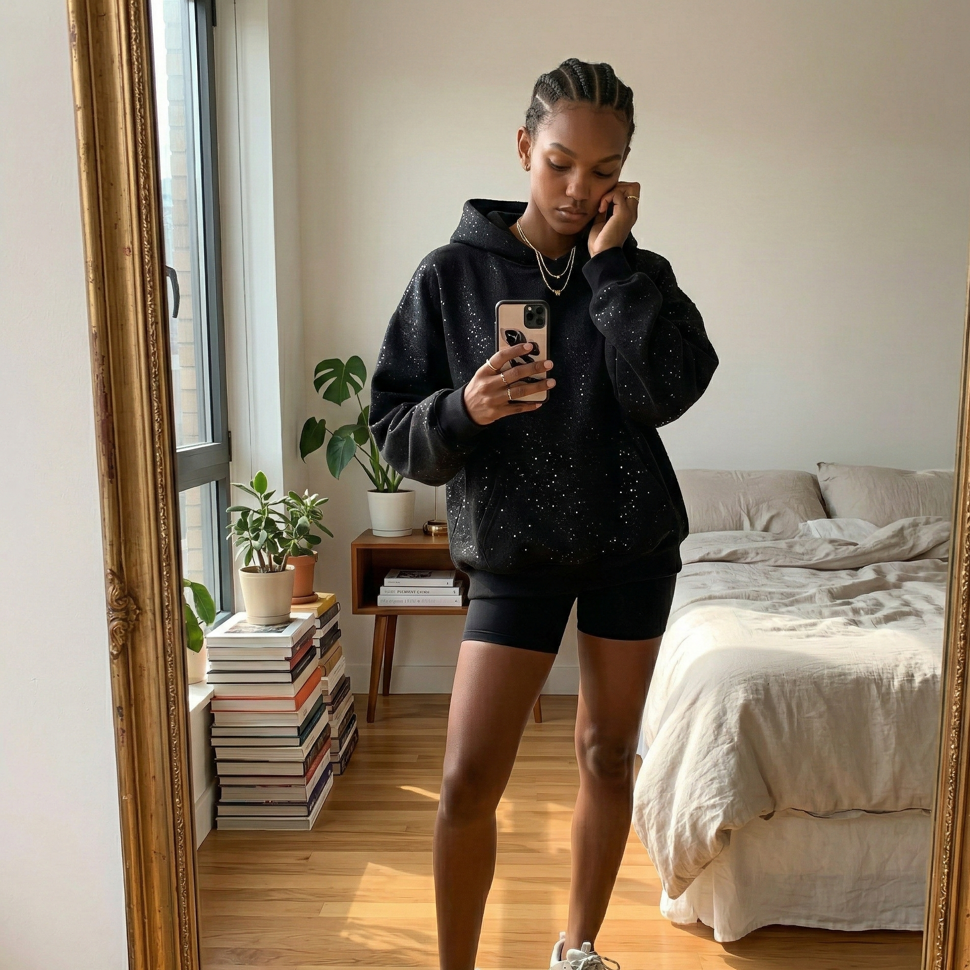 -70% Aujourd'hui Seulement, Sweat à Capuche Dark Night