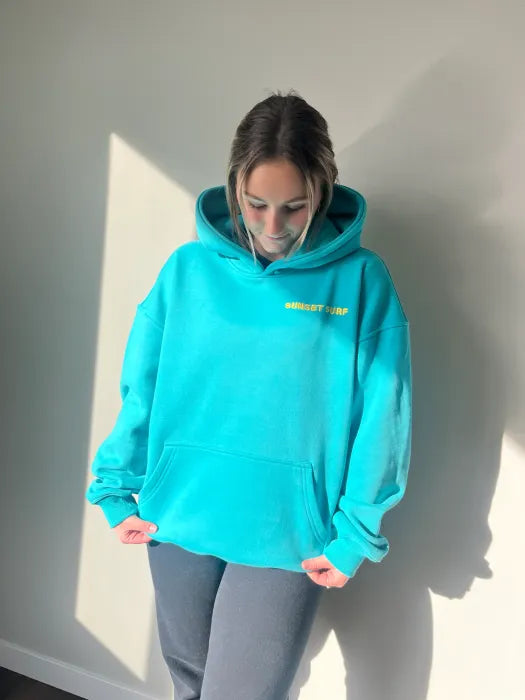 Profitez aujourd'hui seulement de 70 % de réduction sur le sweat à capuche Sunset Surf.